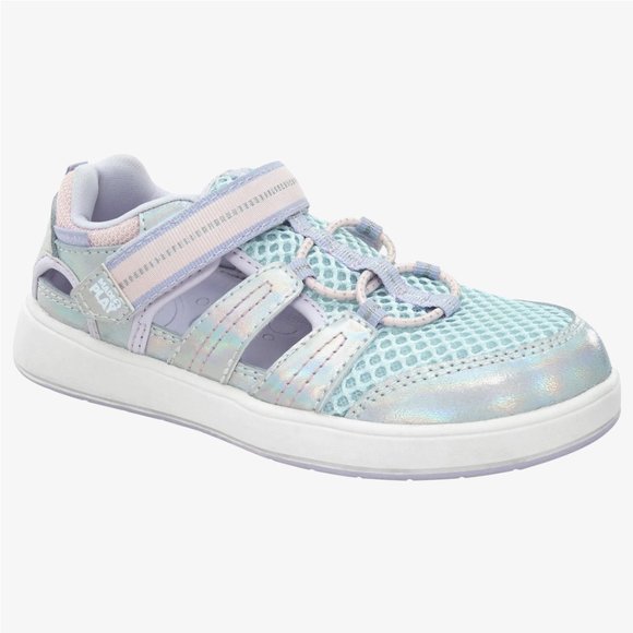 NEW Stride Rite Sizes 5-10 Toddler Girls Seaton Sneaker Sandal Machine Washable - Picture 1 of 8